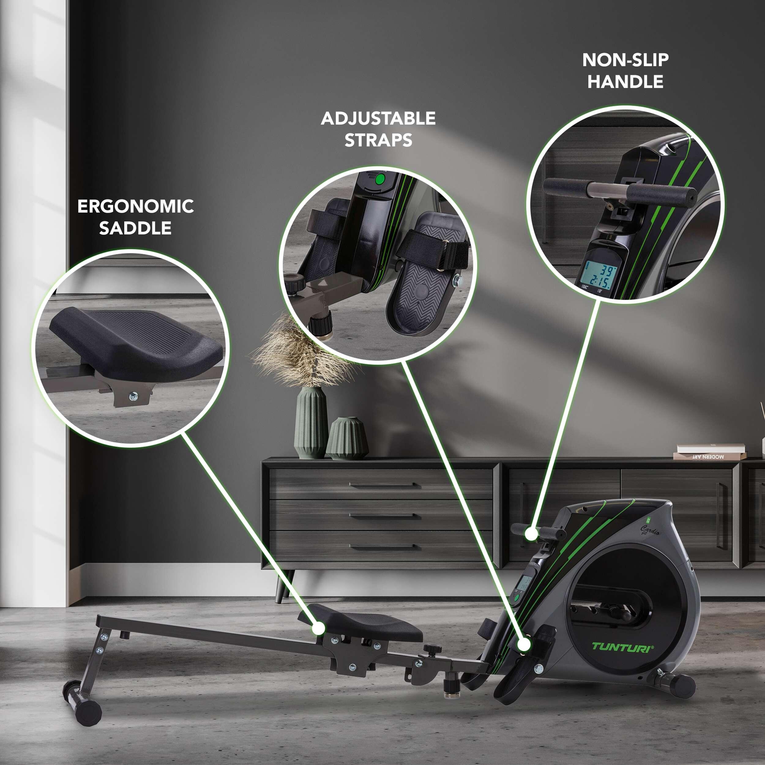 Rameur - Cardio Fit R20 4/8