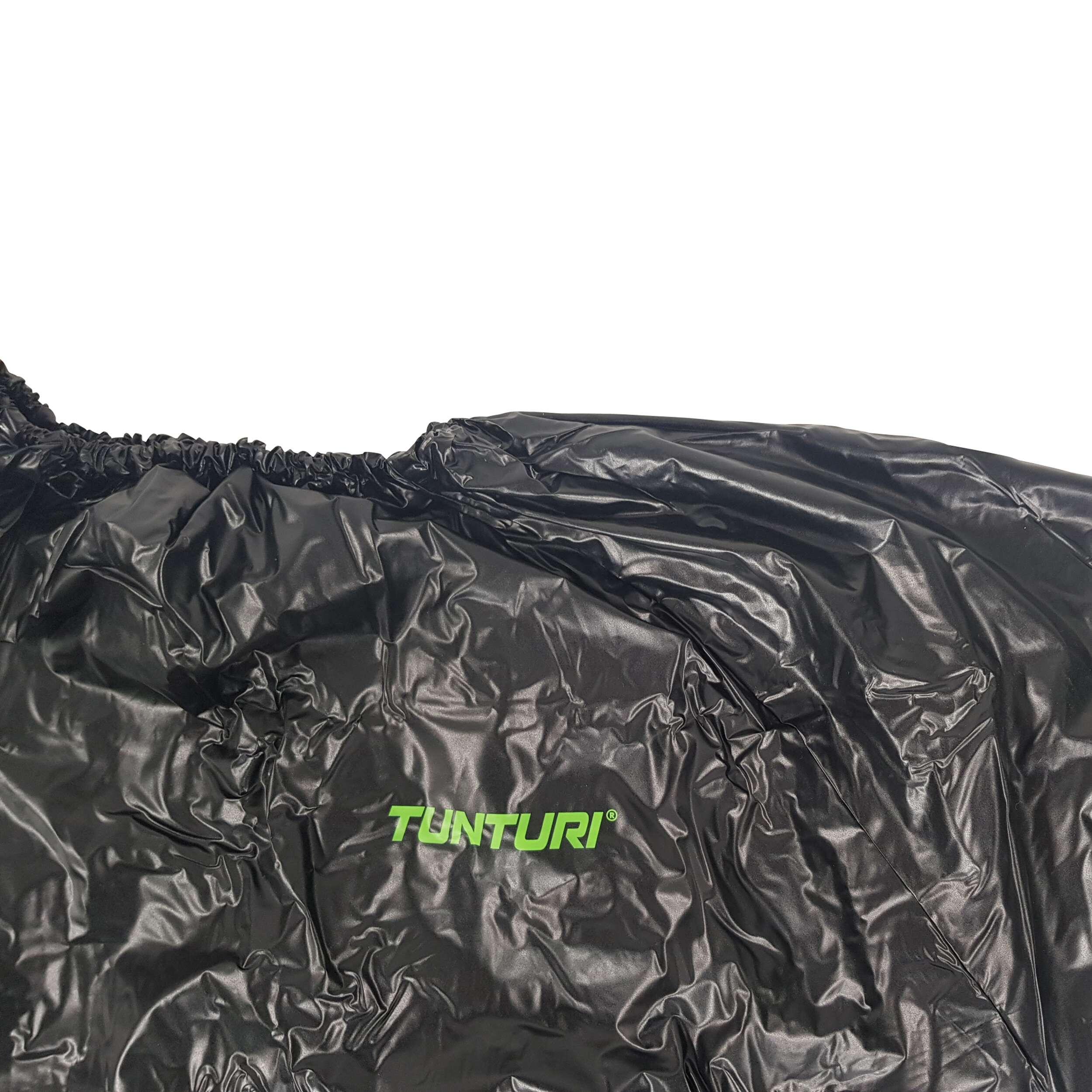 Tunturi Sauna Schwitzanzug Schwarz Schwarz XXL 5/7