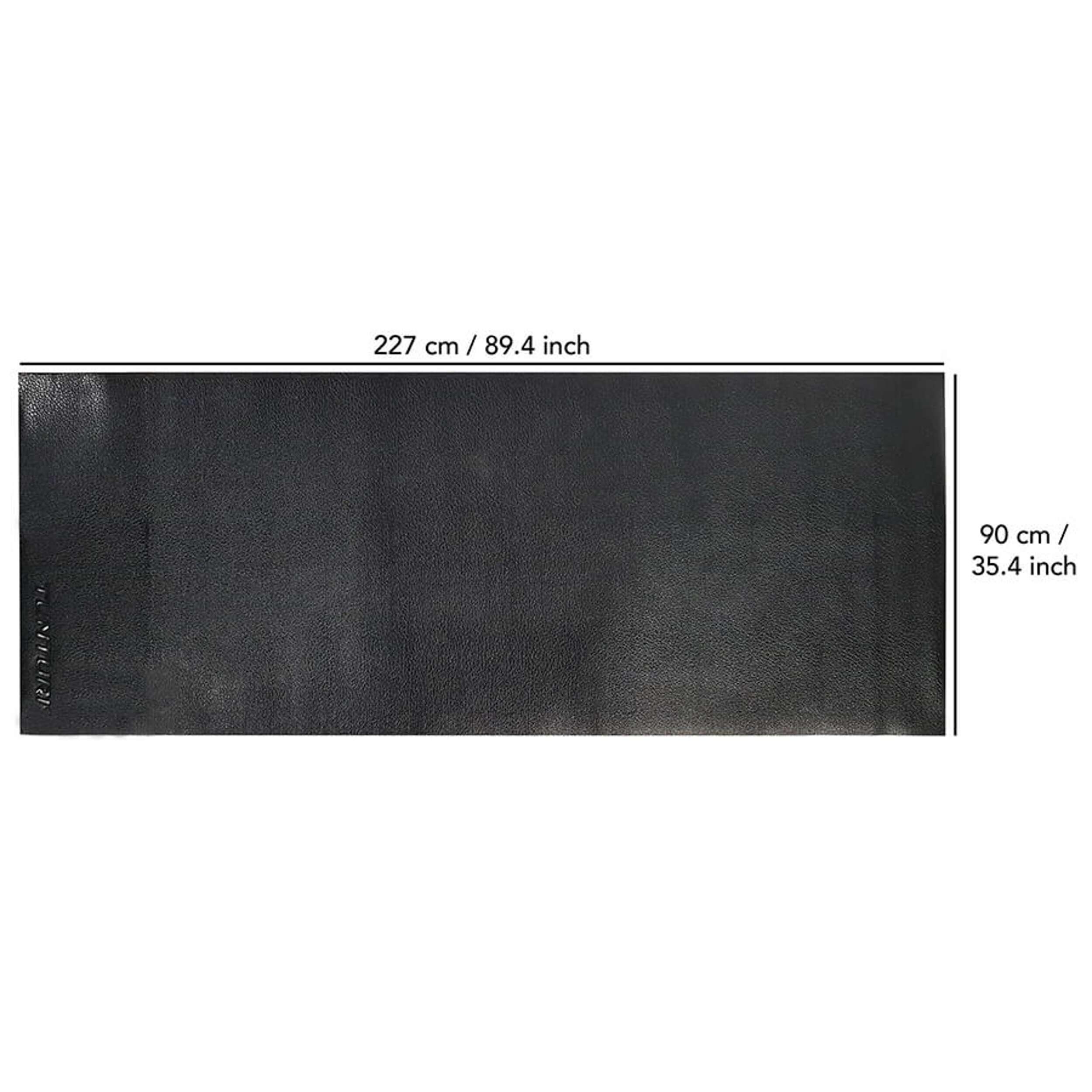 Roeitrainer mat - Vloerbeschermmat - 227 x 90 x 0,4 cm 4/4