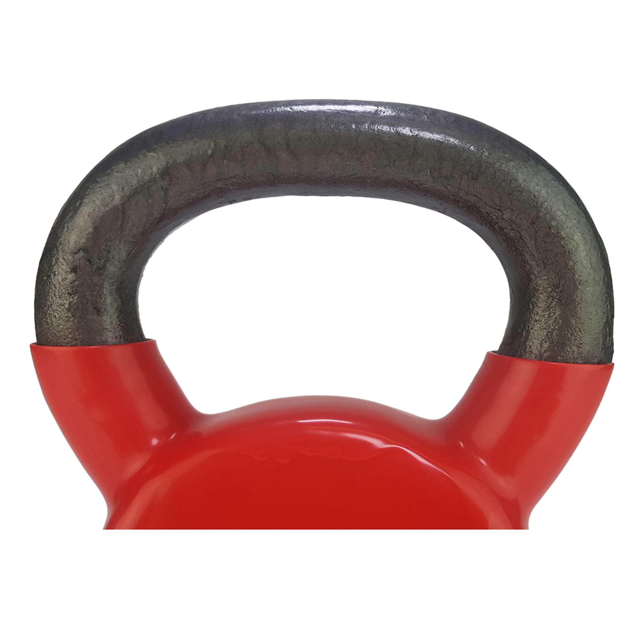 Kettlebell vinyle 4kg rouge 7/8