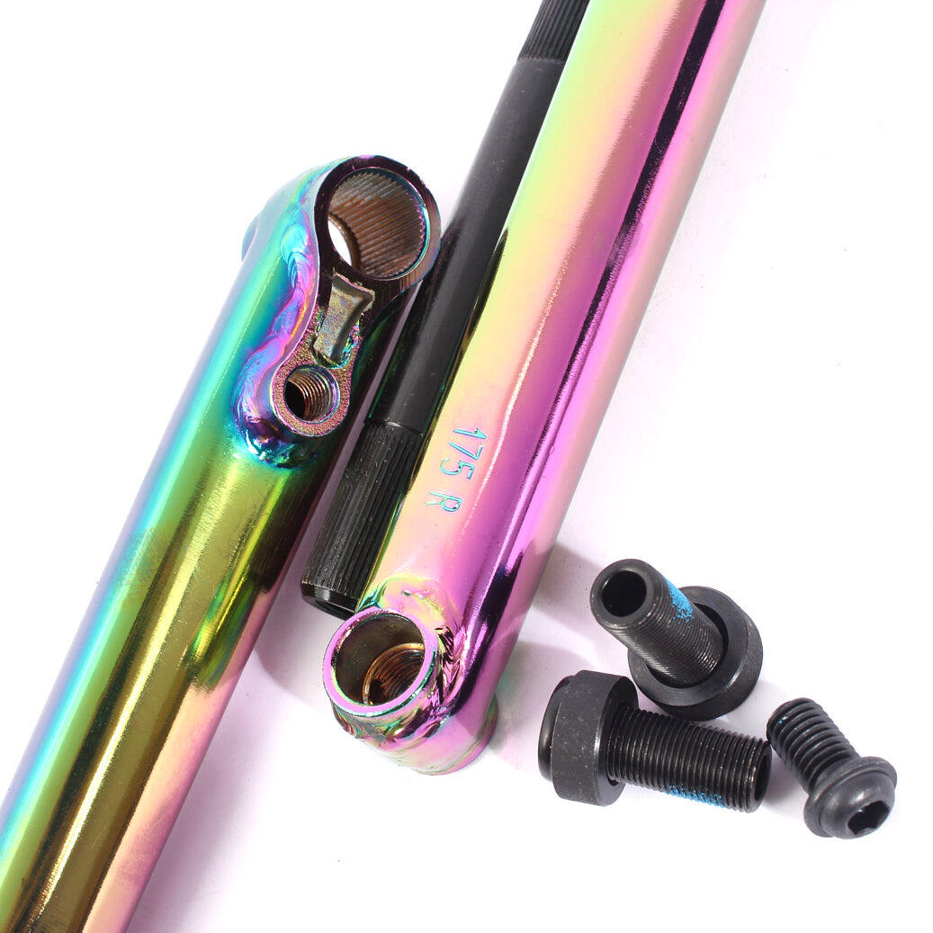 BIELA BMX MVP V2 48T 175MM OIL SLICK KHEBIKES 2/4