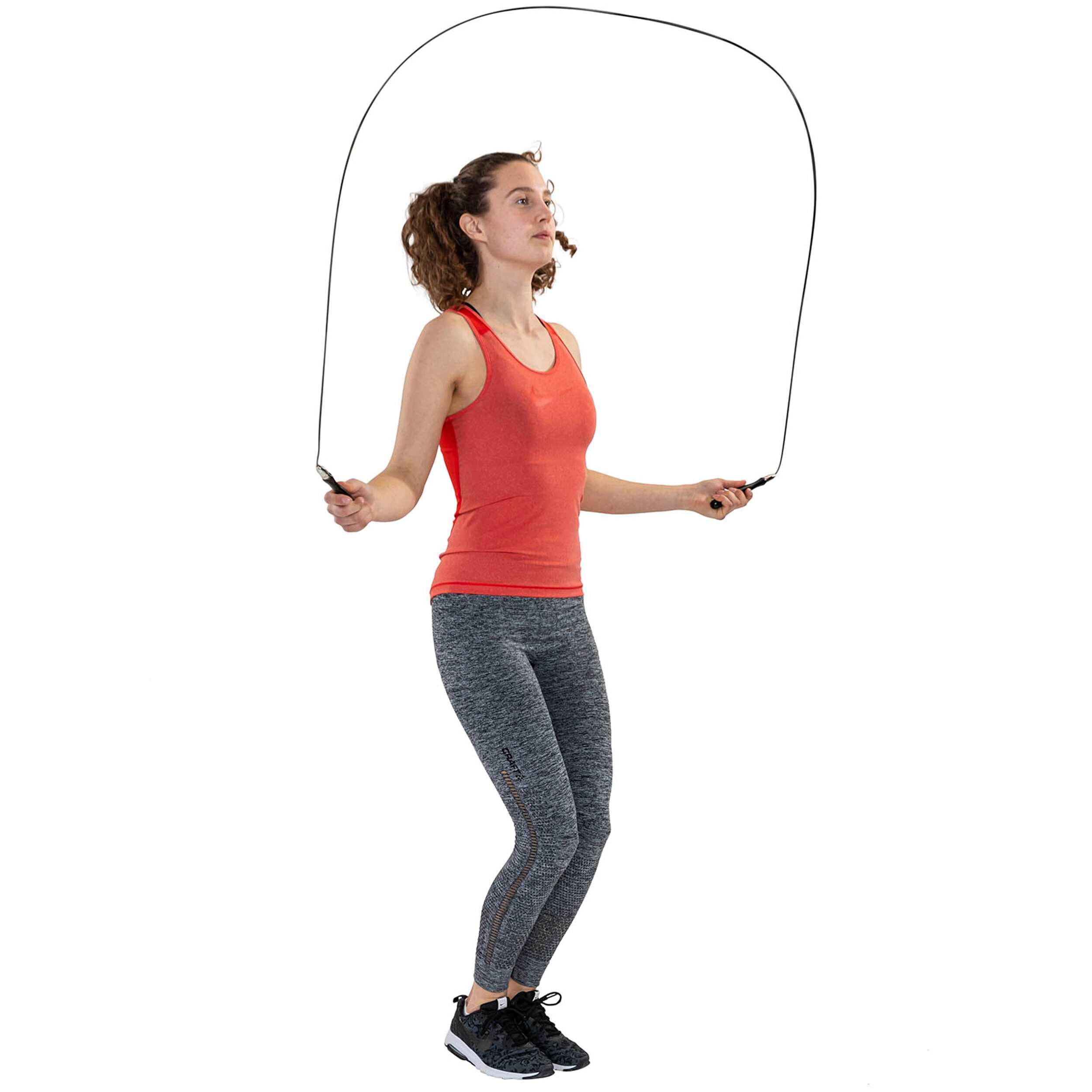 Švihadlo profesionální nastavitelné TUNTURI PRO Adjustable Speed Rope 2/7