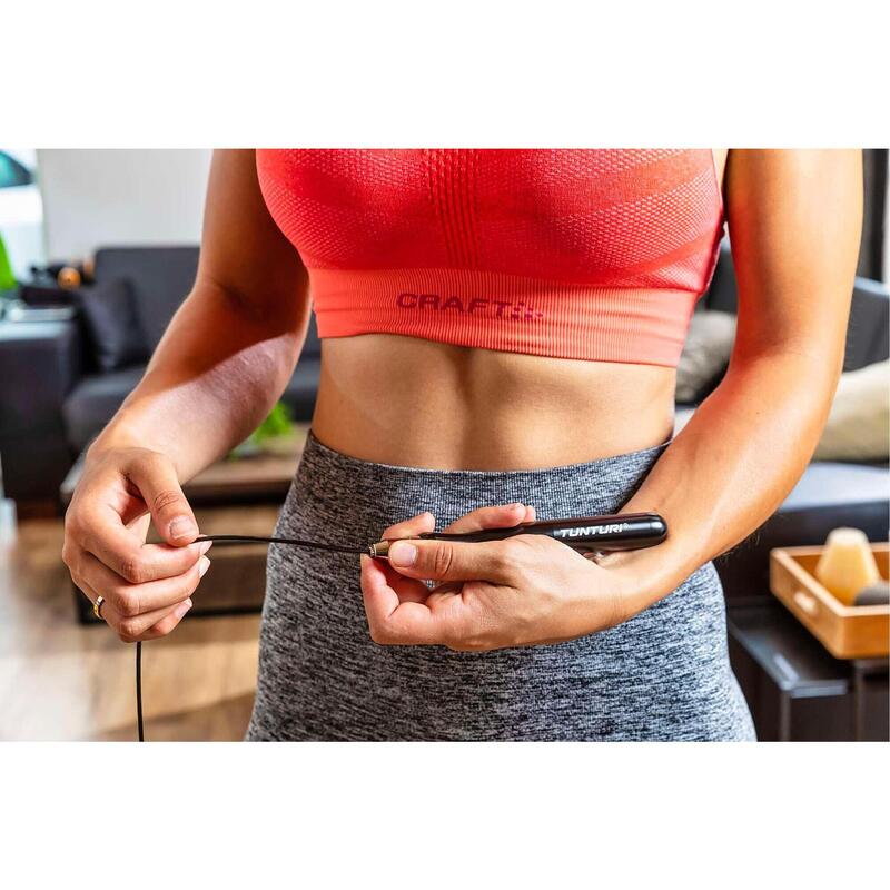 Švihadlo profesionální nastavitelné TUNTURI PRO Adjustable Speed Rope