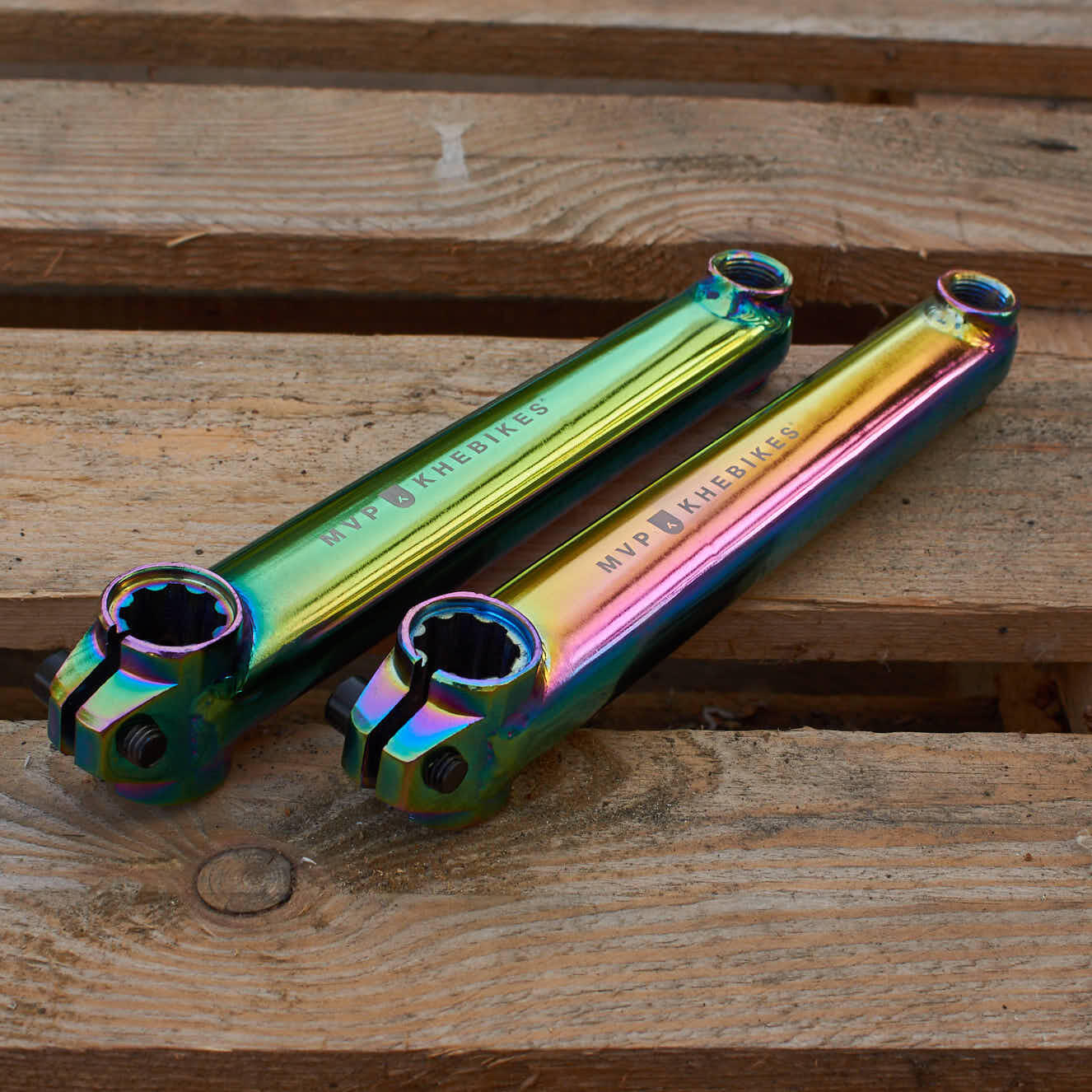 BMX JUEGO DE BIELAS MVP 8T US BEB ACEITE SLICK KHEBIKES 5/5