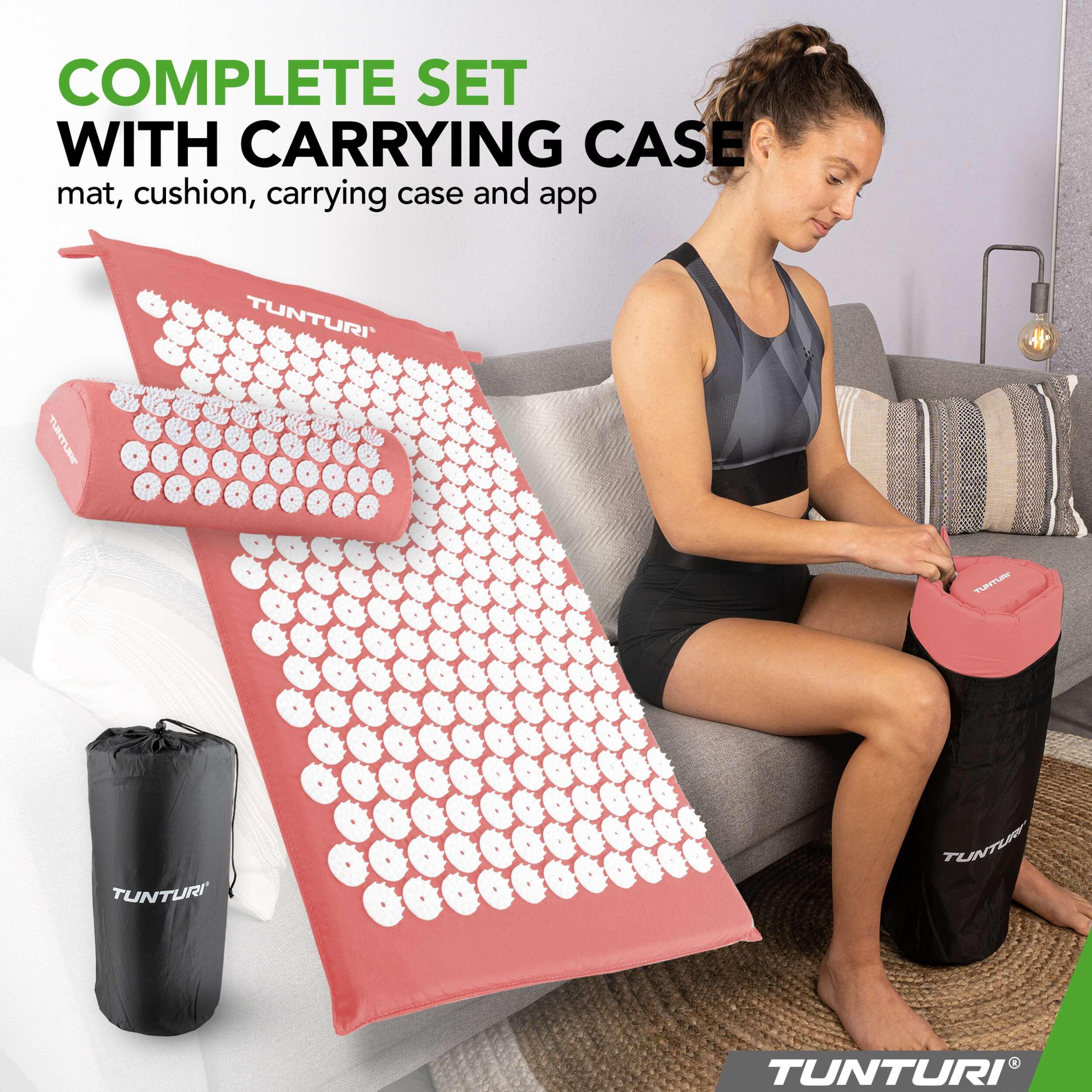Esterilla de Acupresión Algodón PU Espuma Nylon Tunturi 7/7