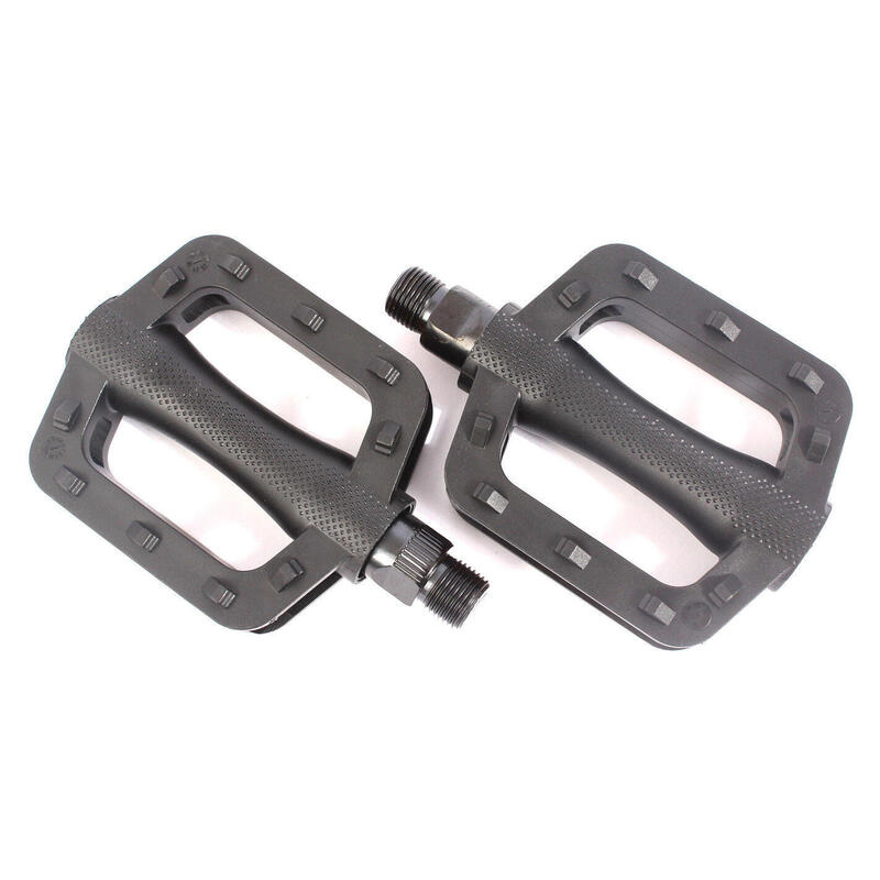 BMX PEDALE COPII 9/16 INCH PVC NEGRU PRISMĂ NEGRU
