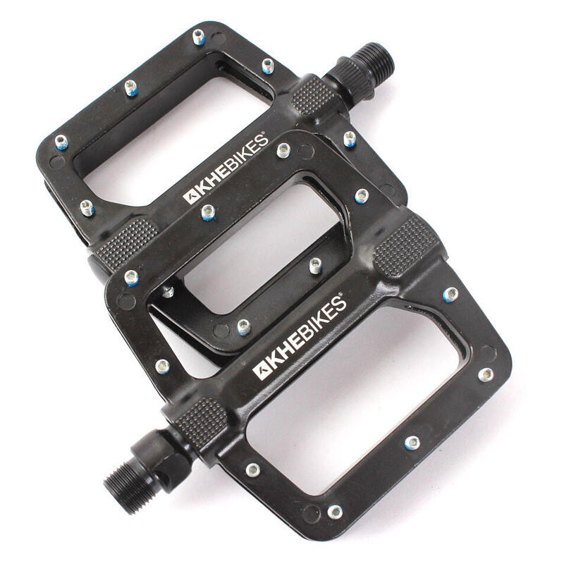 BMX PEDALE MVP 9/16 INCH PIN ALUMINIU NEGRU KHEBIKES