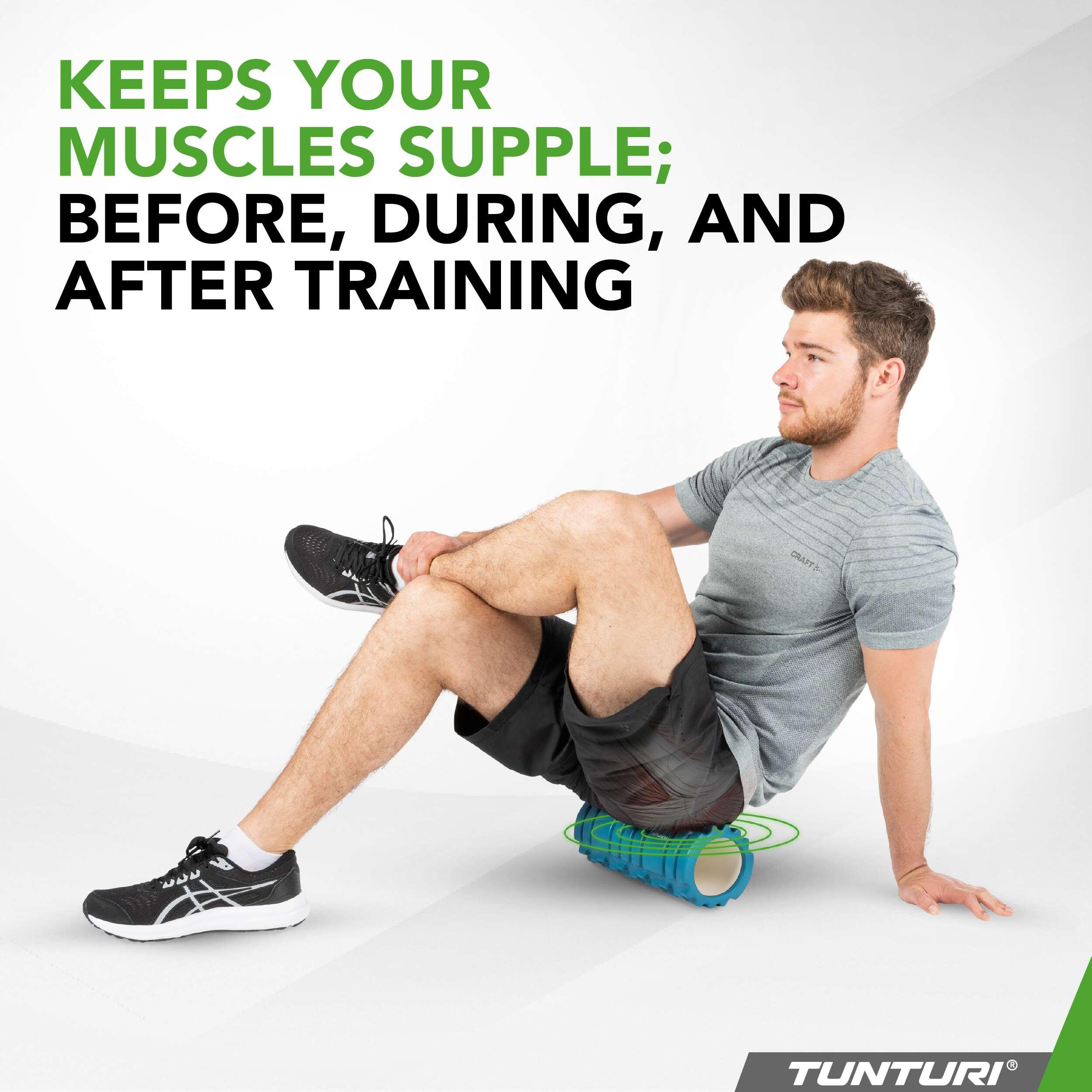 Rodillo De Masaje 33 cm Tunturi Yoga Grid Foam Roller 6/7