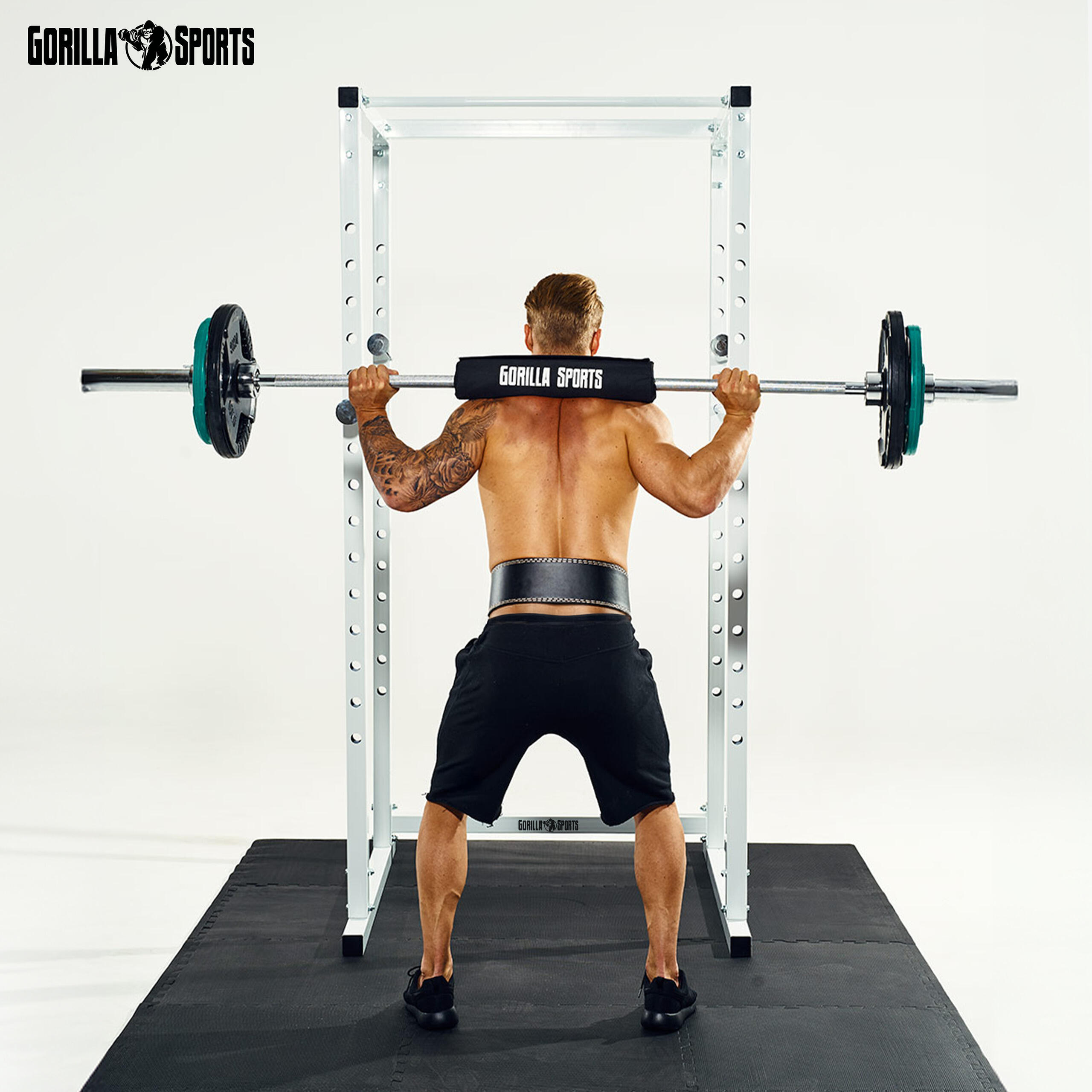 Rack Musuclación y Corss Training Gorilla Sports Blanco 3/7
