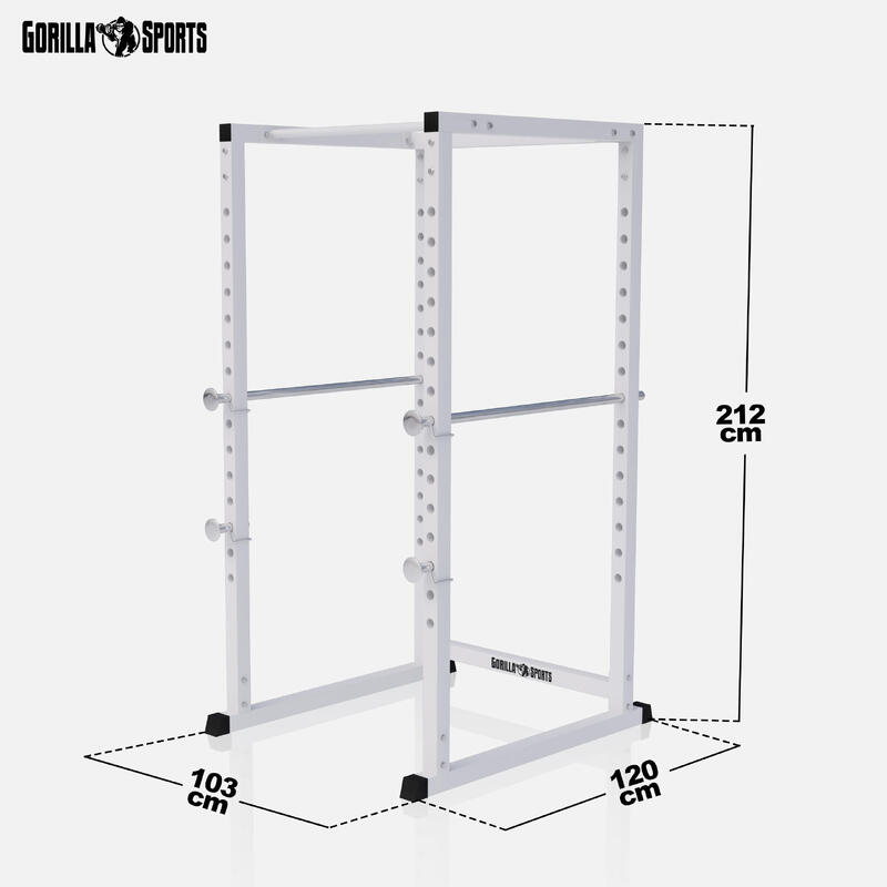 Power Rack Alb