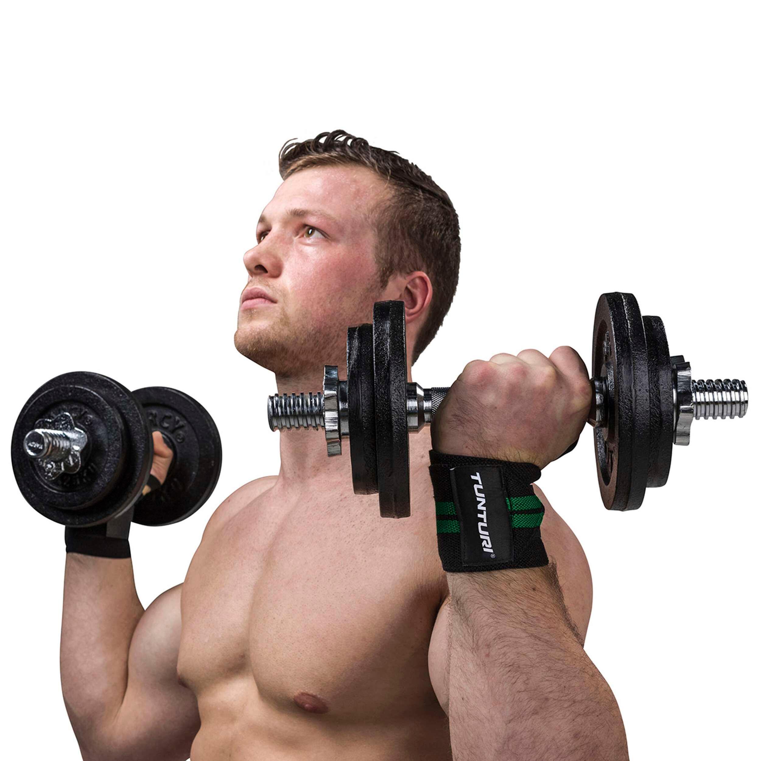 Wrist Wraps, Green, Pair 4/4