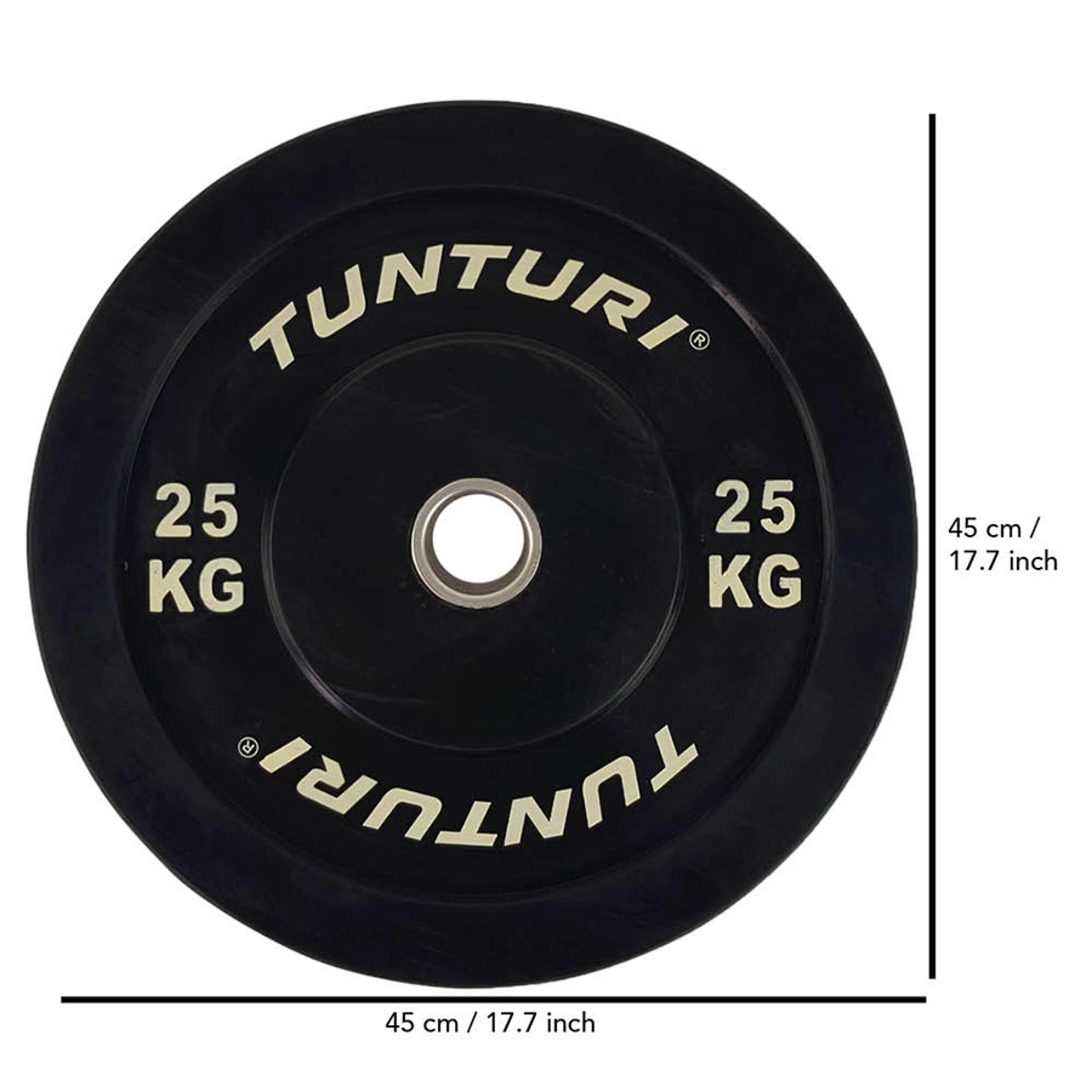 Bumper Plate Peso: 25kg 6/7