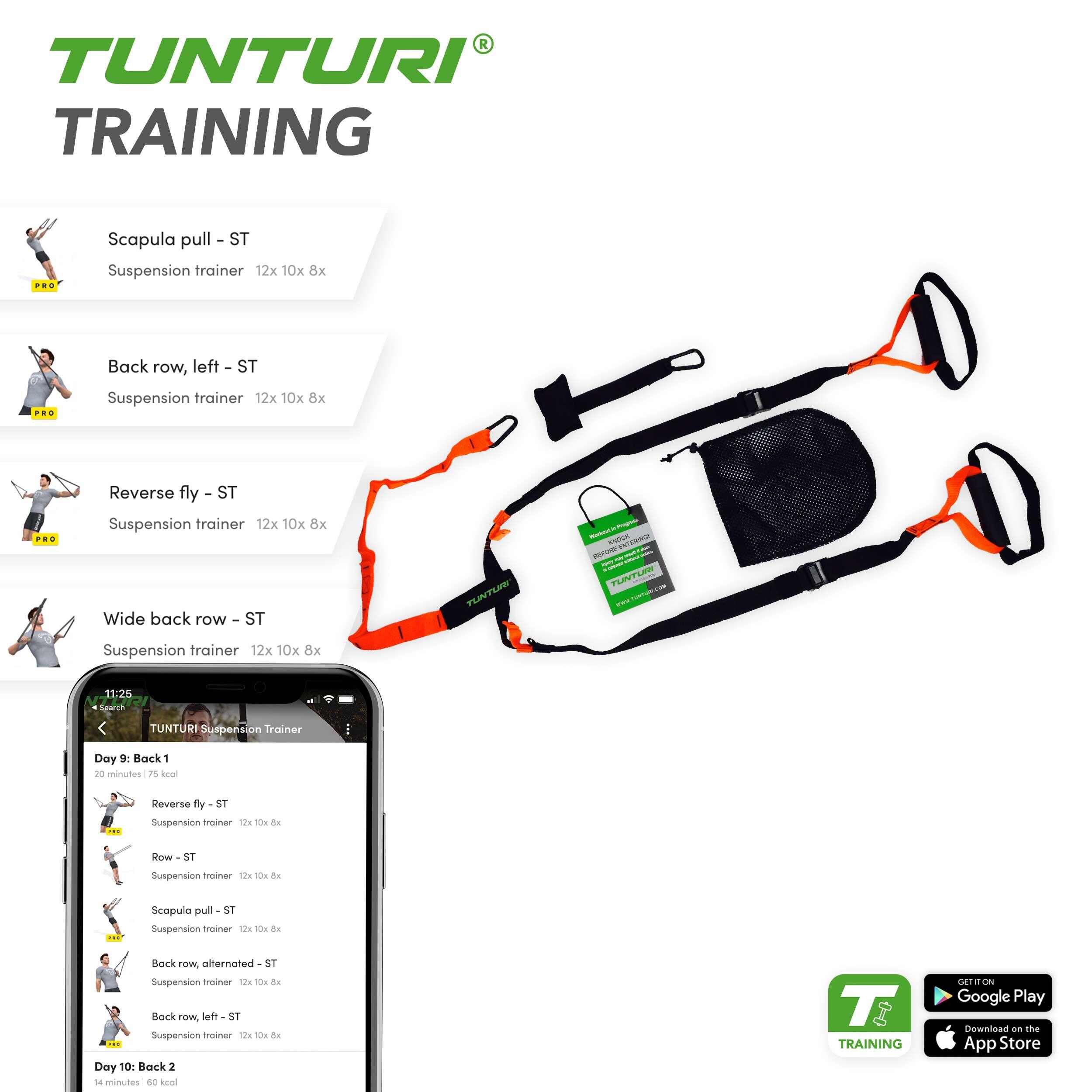 Tunturi Schlingentrainer - Suspension Sling Trainer 4/7