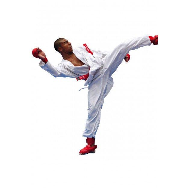 Kimono di karate Shiai Elite Competizione WKF bianco 5/5