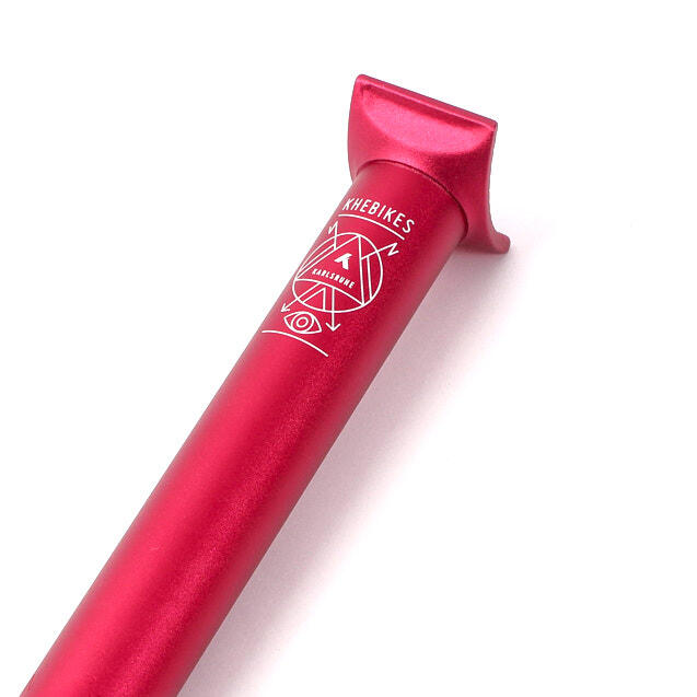 KHEbikes Pivotal BMX Seatpost 200 mm Red