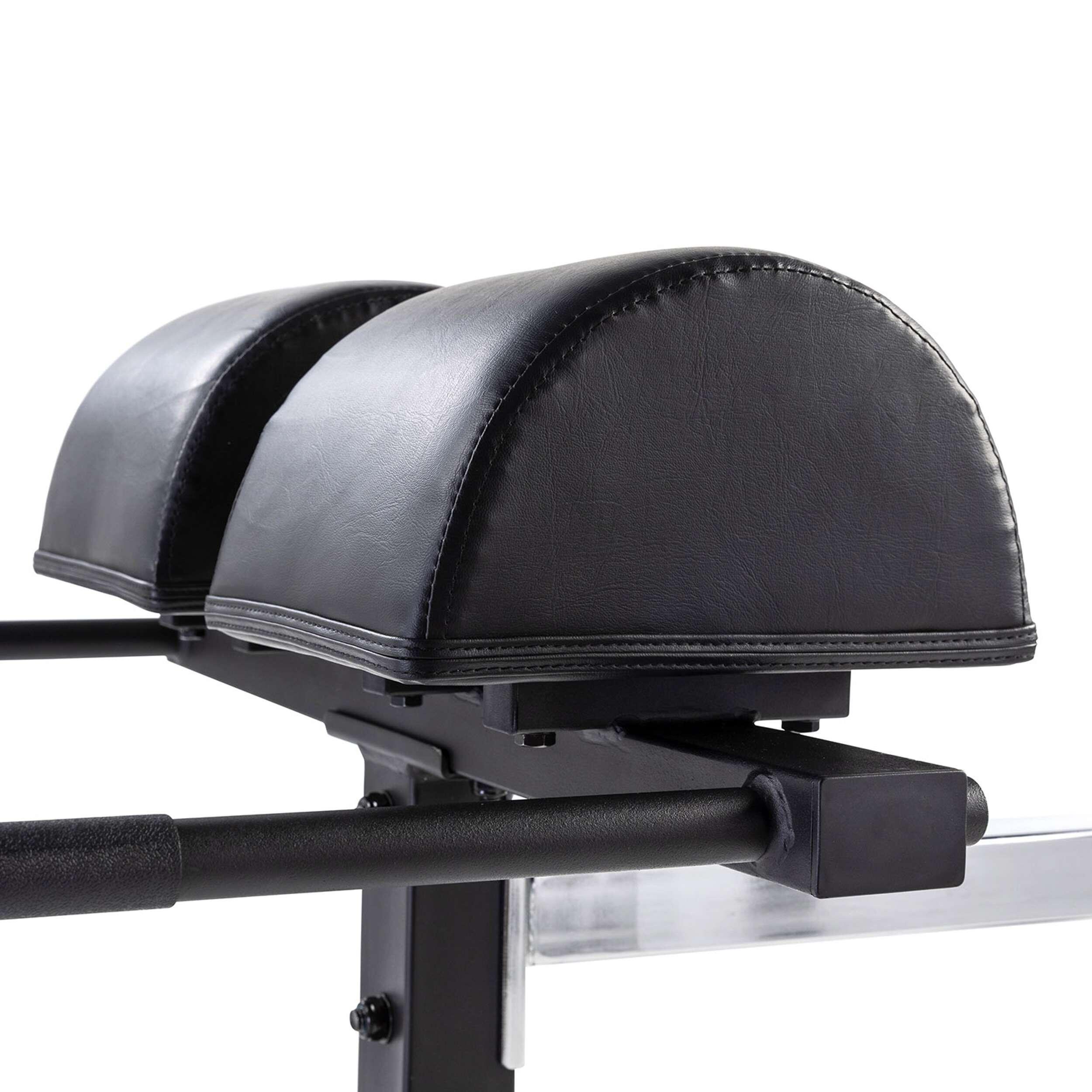 Tunturi GH10 Glute Ham Developer black steel, adjustable kg 7/7