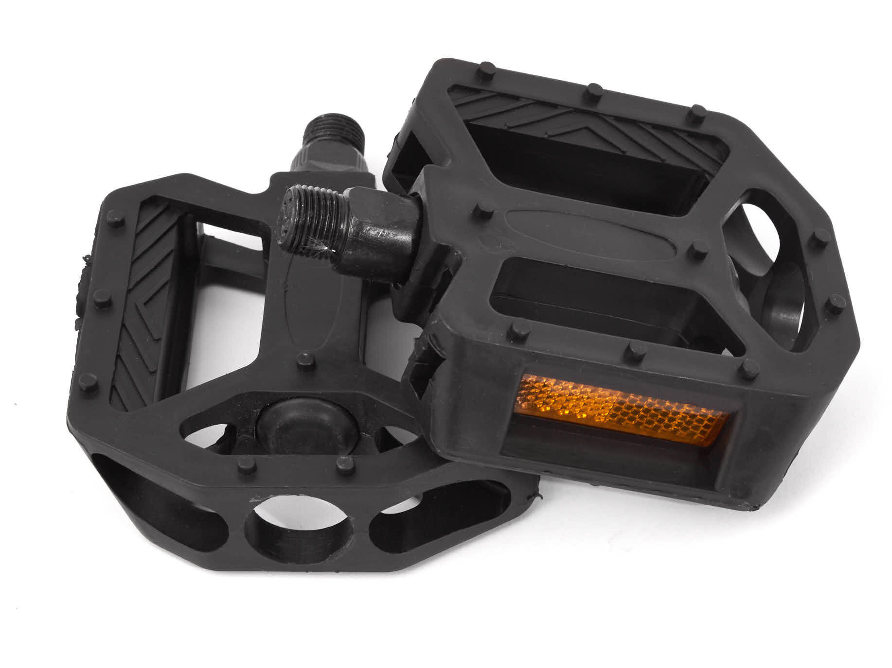Pedais bmx preto pvc 9/16" khebikes
