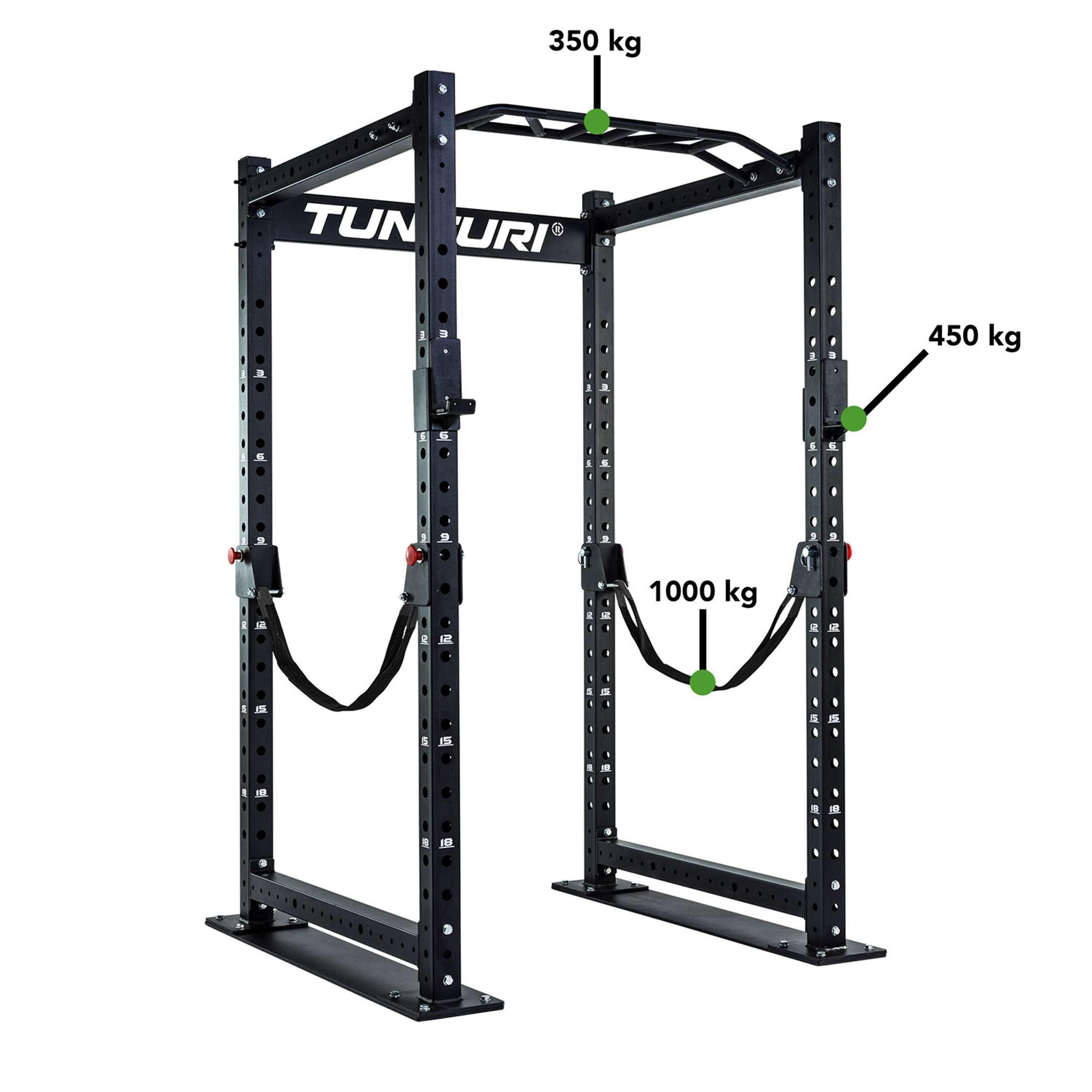Tunturi Cross Training Rack RC20 – Base Rack Schwarz 4/7