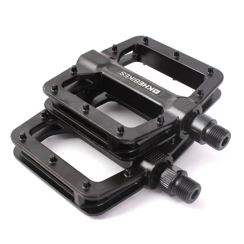 BMX PEDALE MVP 9/16 INCH ALUMINIU NEGRU KHEBIKES