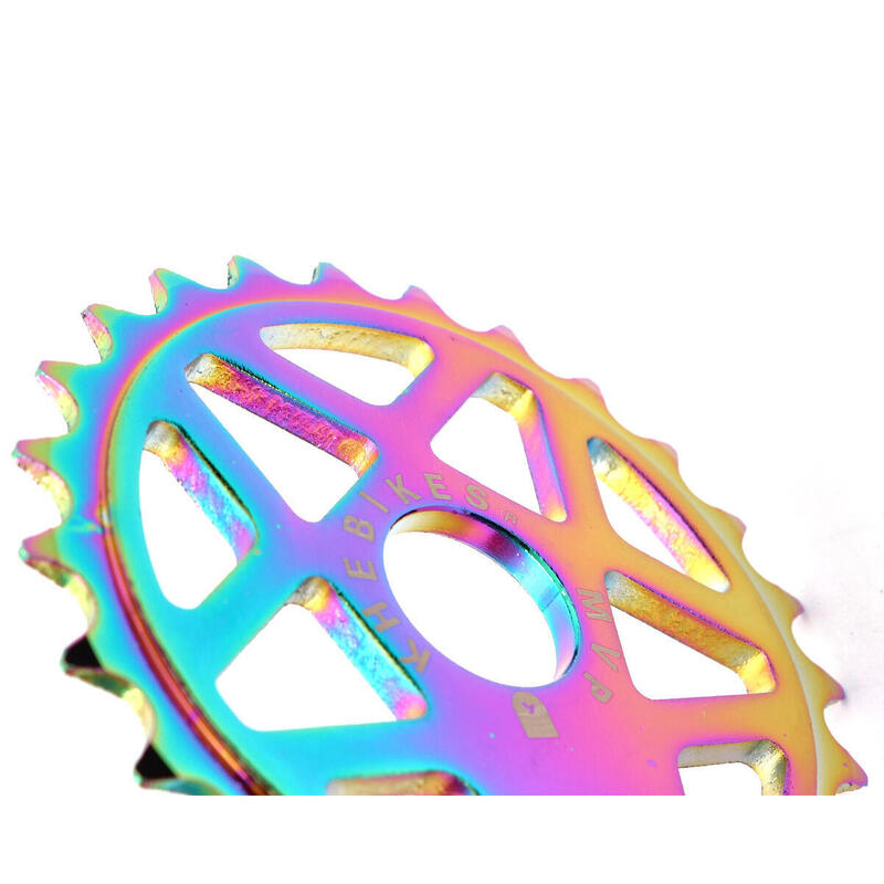 BMX CHAINRING MVP OIL SLICK ALU 25T KHEBIKES