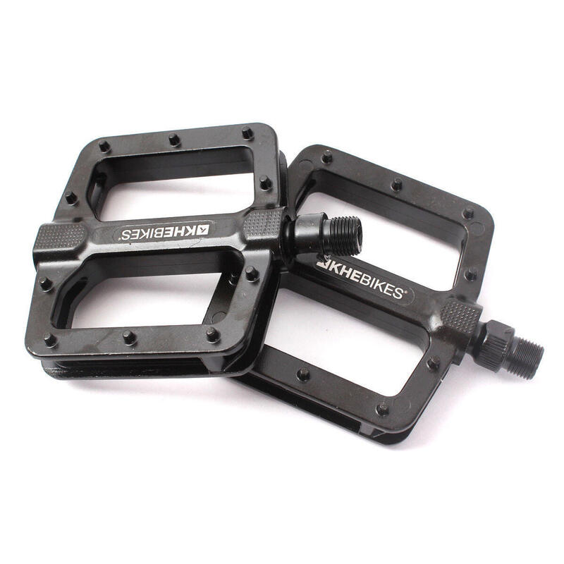 BMX PEDALE MVP 9/16 INCH ALUMINIU NEGRU KHEBIKES