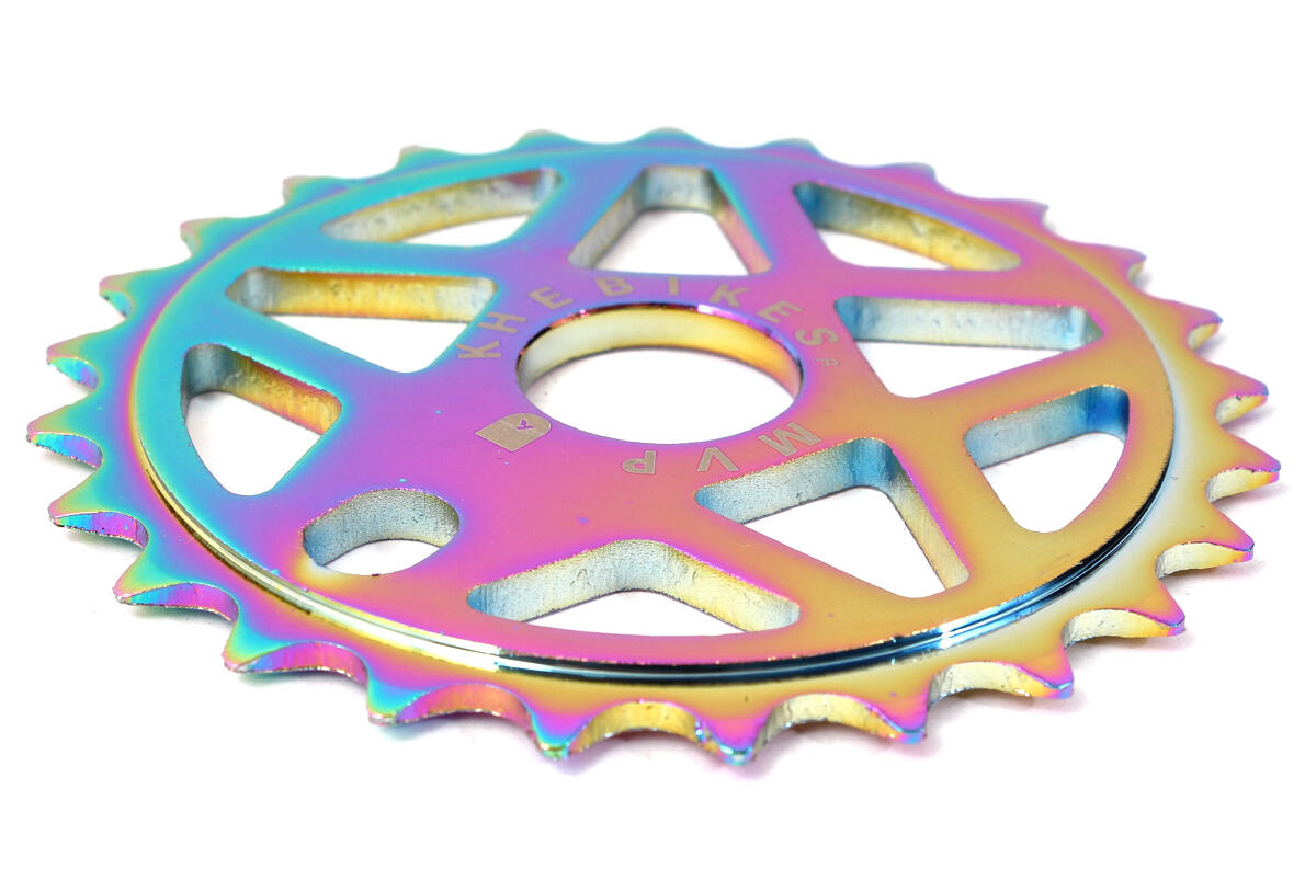 BMX PLATO MVP OIL SLICK ALU 25T KHEBIKES 2/3