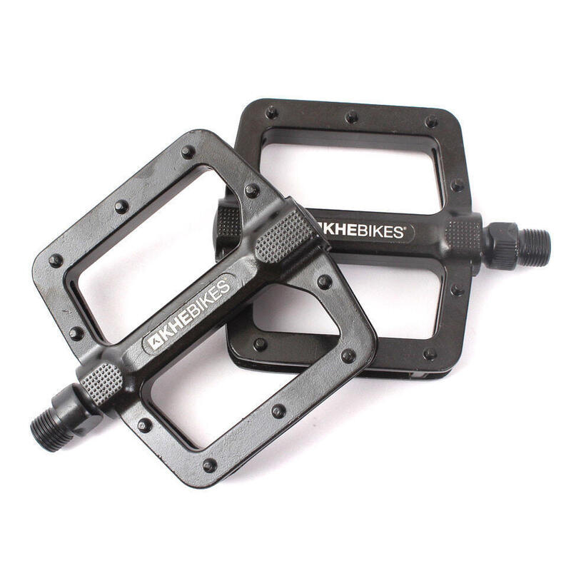 BMX PEDALE MVP 9/16 INCH ALUMINIU NEGRU KHEBIKES