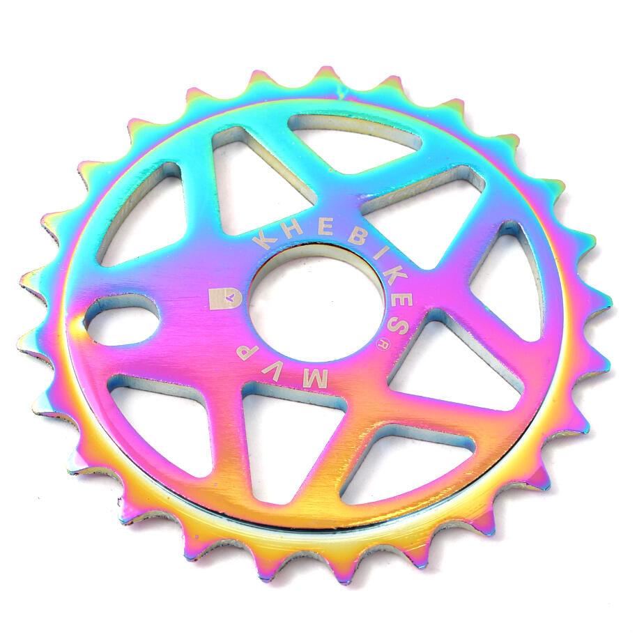 BMX Chainring MVP Oil Slick Aluminium 25T KHEBIKES