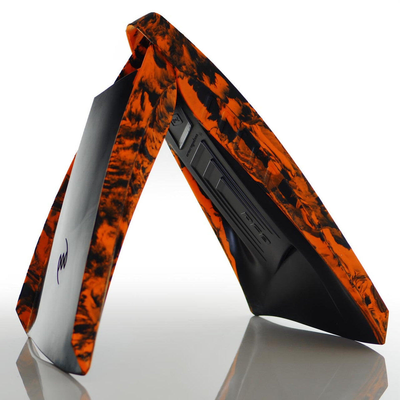 POD - PF3 EVO - Palmes Bodyboard - Black / Orange 3/7