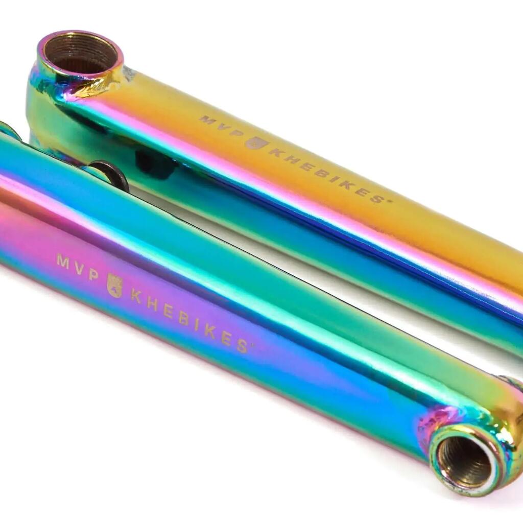 KHEbikes MVP 48T Crank Arms Oil Slick