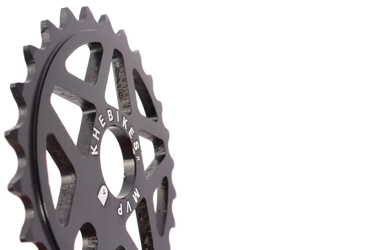 BMX KETTENBLATT MVP SCHWARZ ALU 25T KHEBIKES 4/4