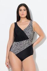 Femme Maillot de bain à bonnets souples. Effet drapé. Matière recyclée.