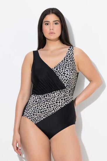 Femme Maillot de bain à bonnets souples. Effet drapé. Matière recyclée.