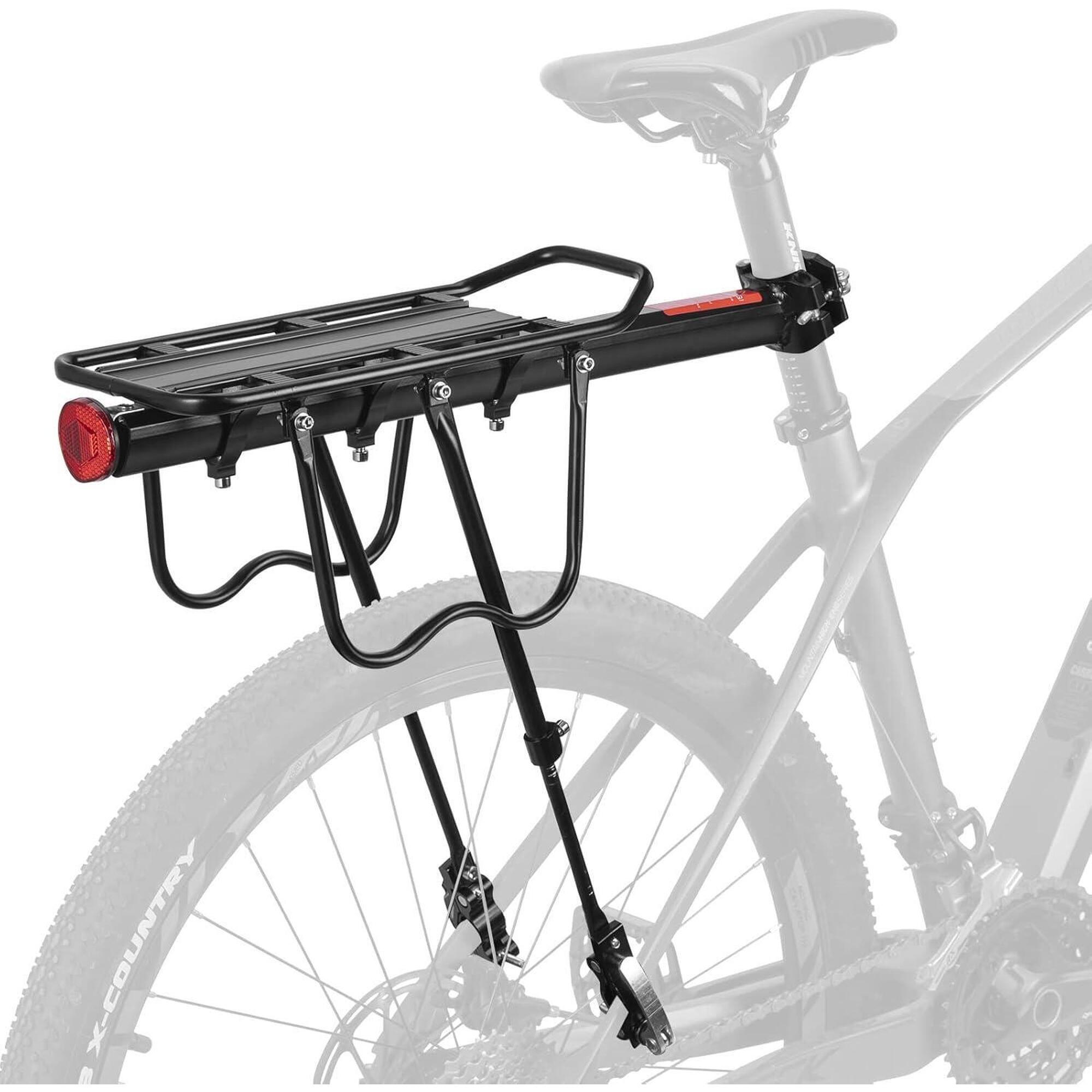 Rockbros - Porte-bagages Arrière De Vélo À Fixation Rapide - Porte-bagage - Noir - Taille Unique - Decathlon