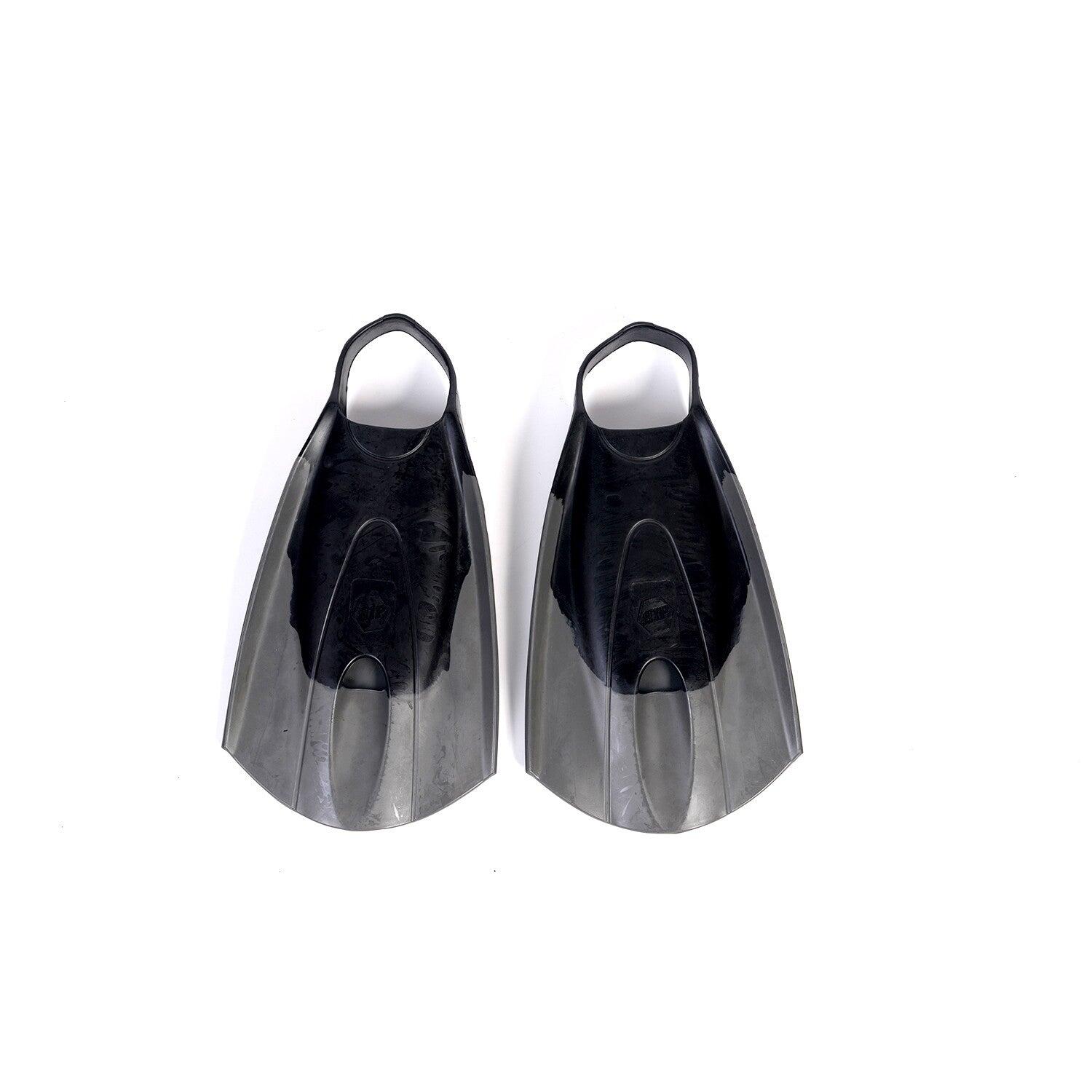 RIP - Barbatanas Smoke - Barbatanas Bodysurf e Bodyboard - Preto / Cinza 3/4