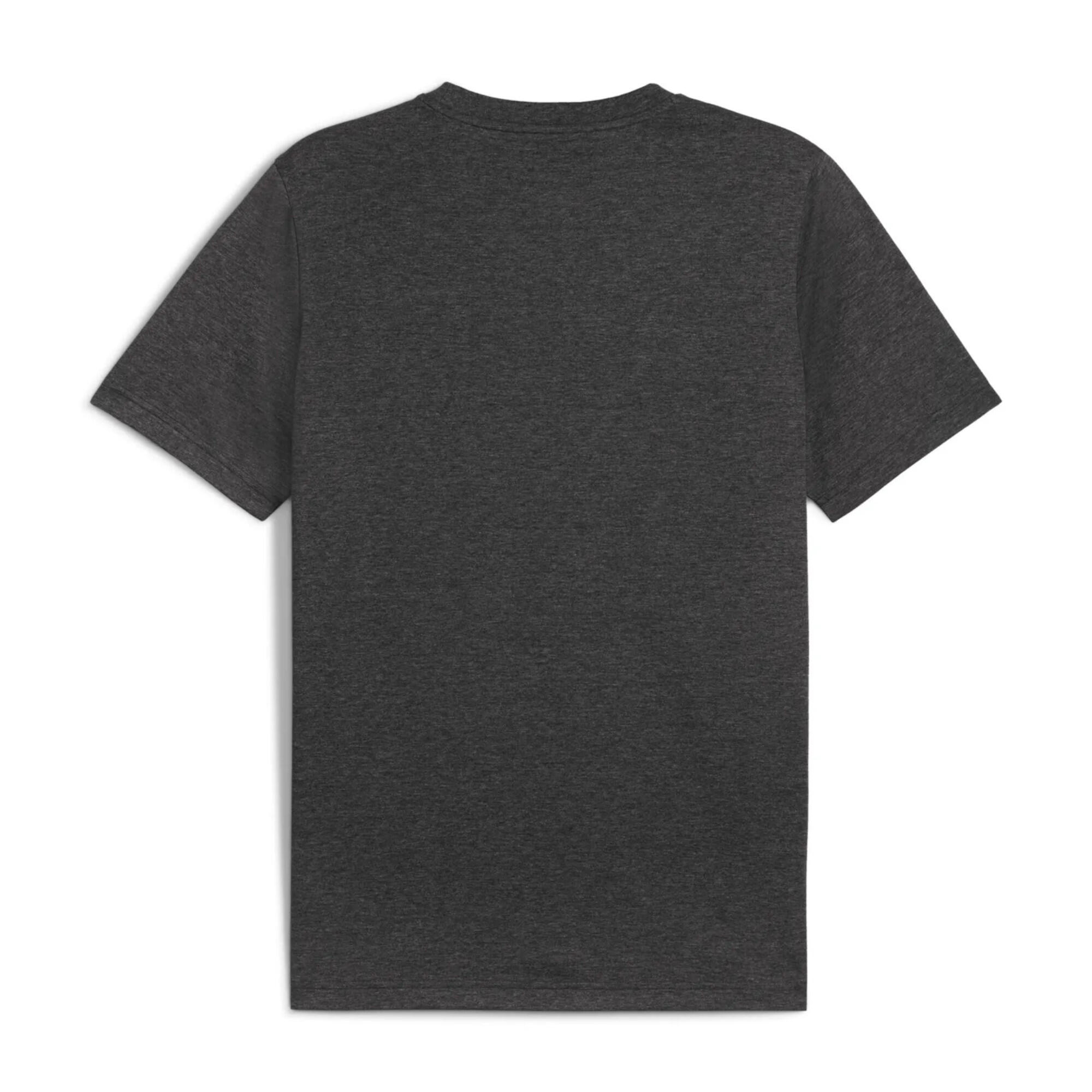 T-shirt Puma Ess No. 1 Logo Heather Tee, Noir, Hommes 6/6