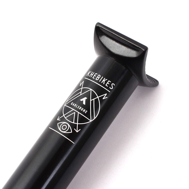 Pivotal preto de barras rodas 27,2mm x 200mm khebikes