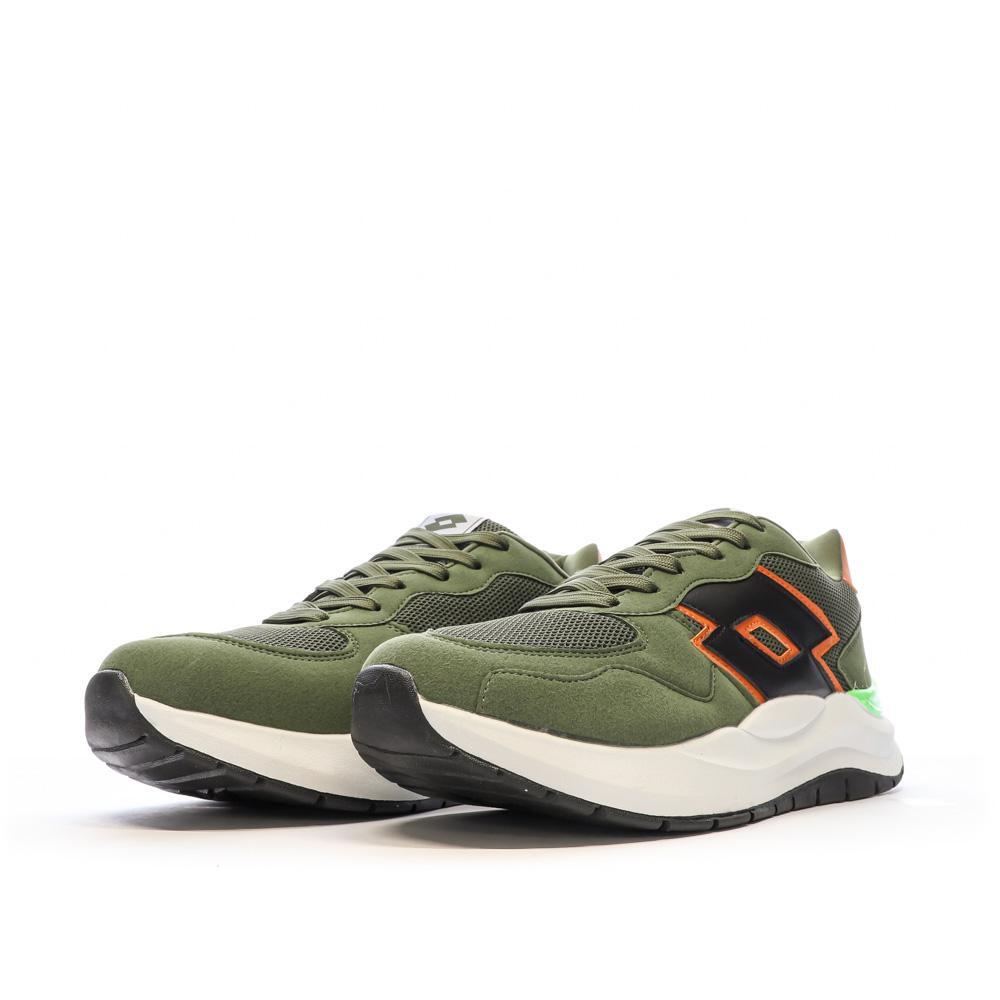 Scarpe da Ginnastica Uomo Lotto Twenty6 Kaki/Arancione 7/7