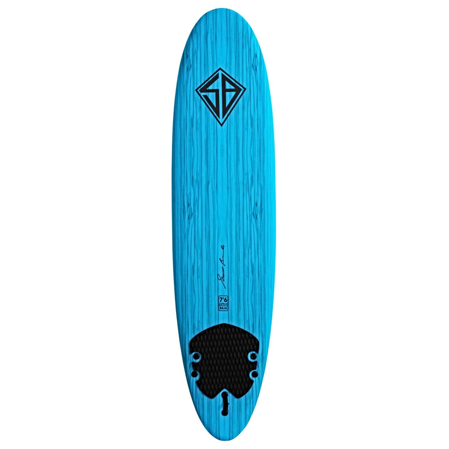 CALIFORNIA BOARD COMPANY CBC - Prancha de surf em espuma - Softboard 7'6 Scott Burke - Azul claro