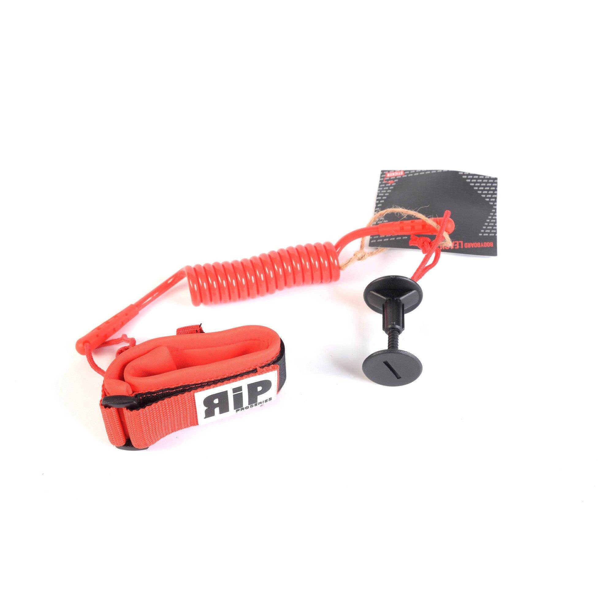 RIP - Leash Biceps Bodyboard No Swivel - Red 2/2