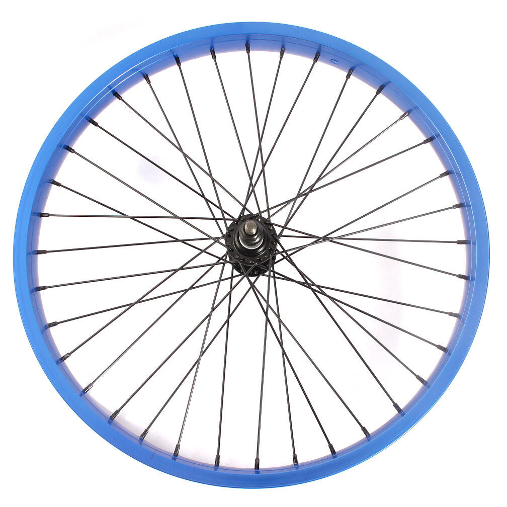 ROUE BMX AVANT BLEUE 20" KHEBIKES 4/4