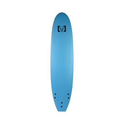 VICTORY - EPS Softboard - Planche surf Mousse Malibu Hi-Volume 8'0 - Light Blue
