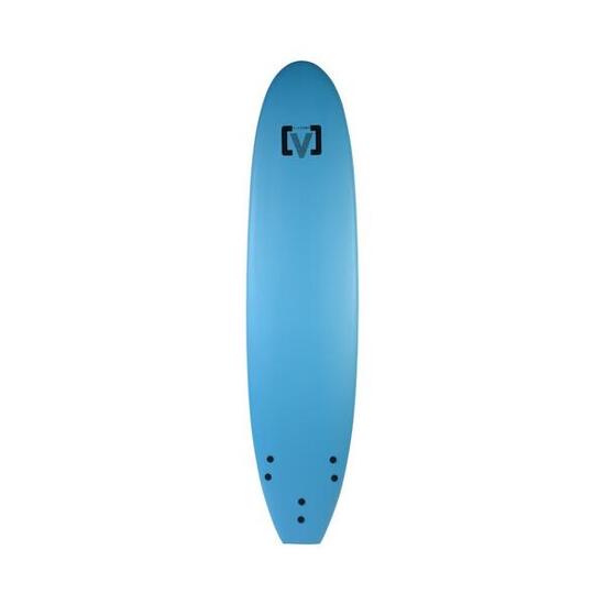 VICTORY - EPS Softboard - Planche surf Mousse Malibu Hi-Volume 8'0 - Light Blue