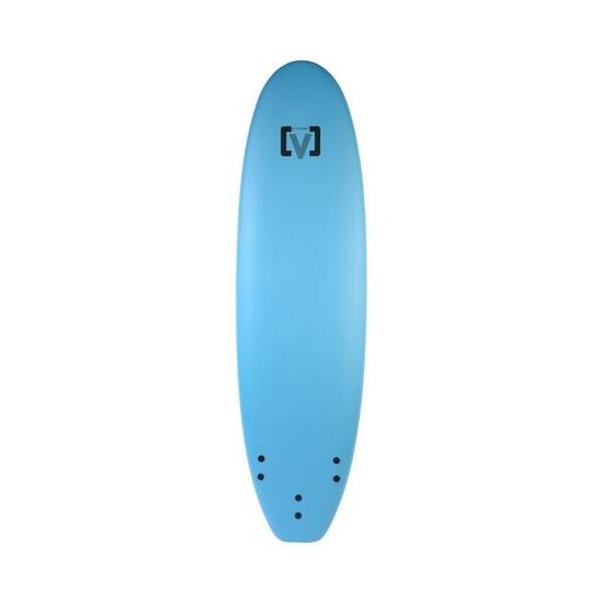 VICTORY - EPS Softboard - Planche de surf en Mousse - 7'6 Wide - Light Blue