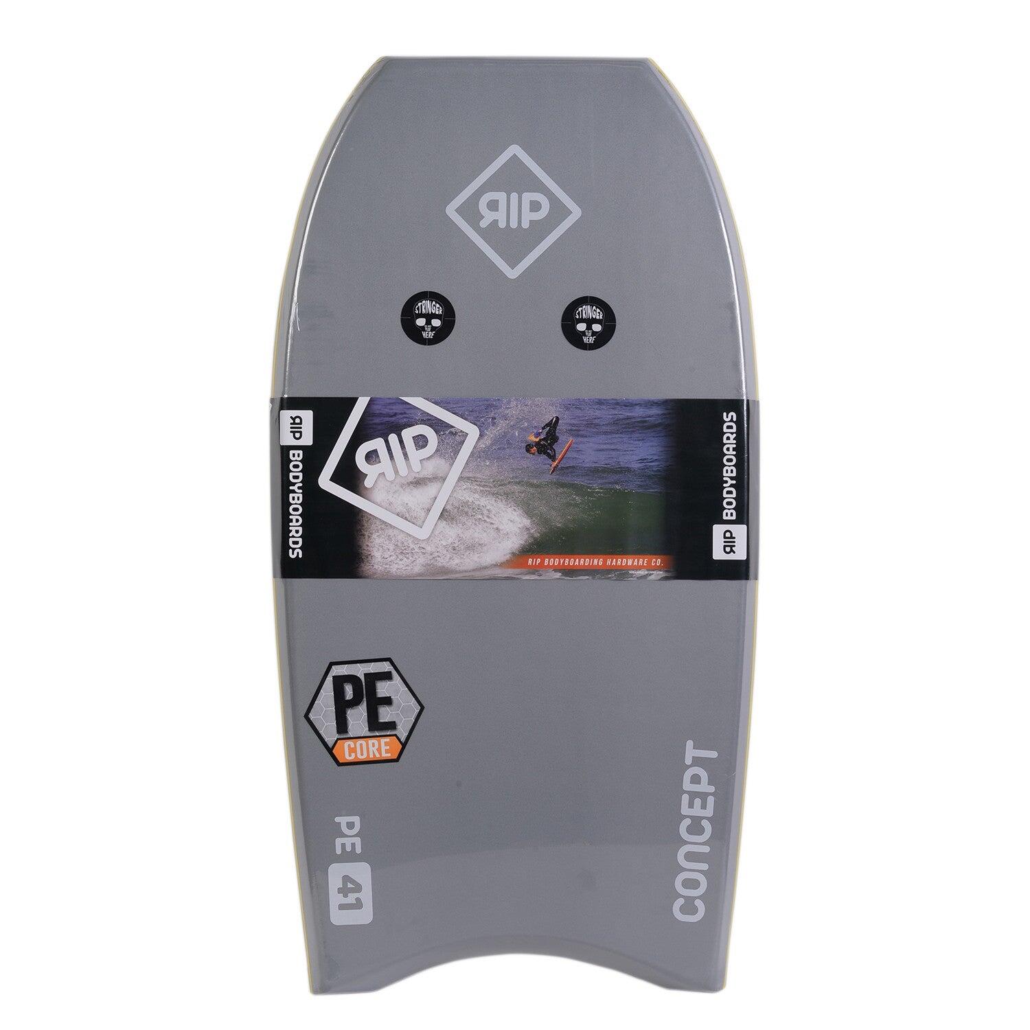 RIP RIP Bodyboard - Concept (PE) Stringer - Cinza / Branco