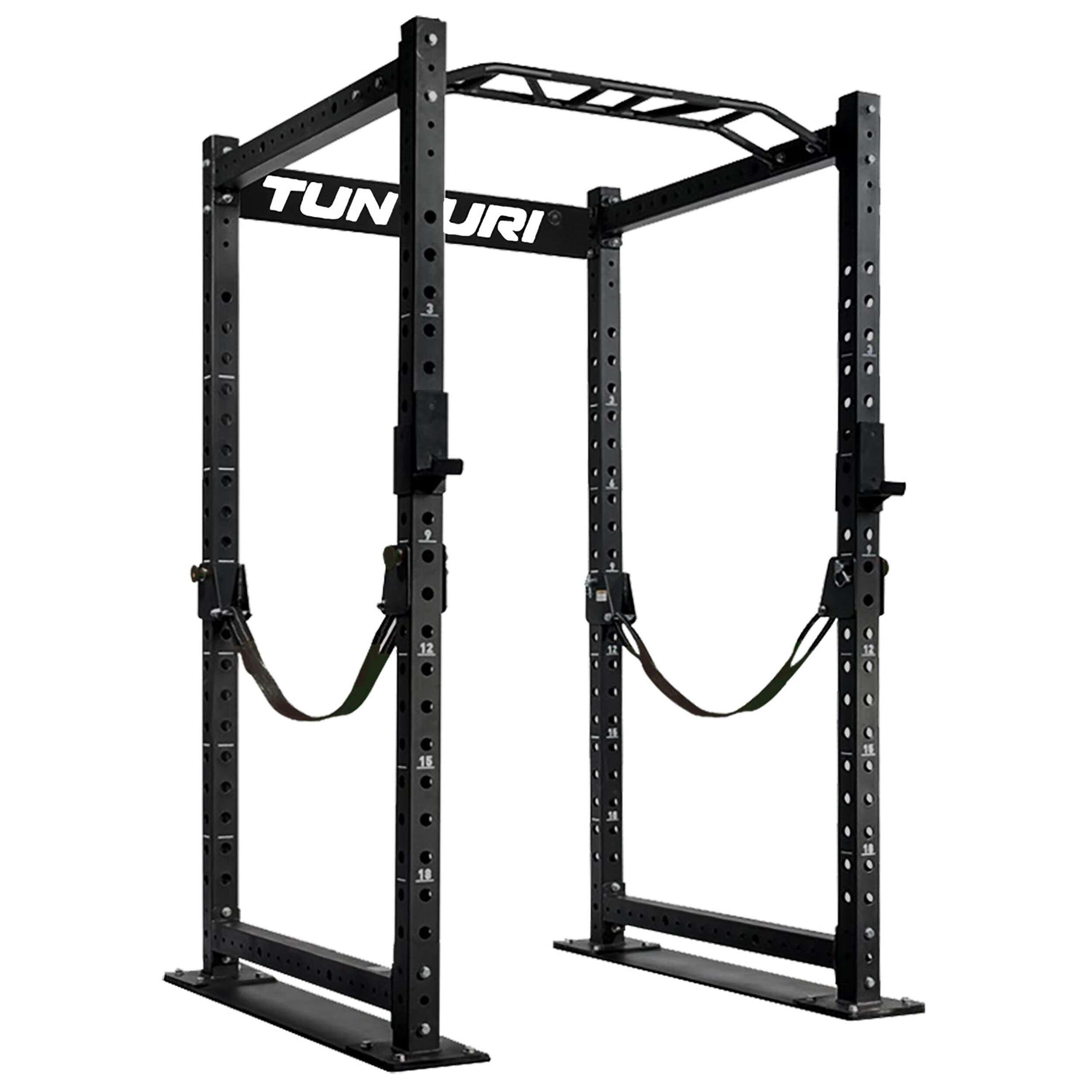 Tunturi RC20 J-Hook Supports black – 450 kg, pair 3/3