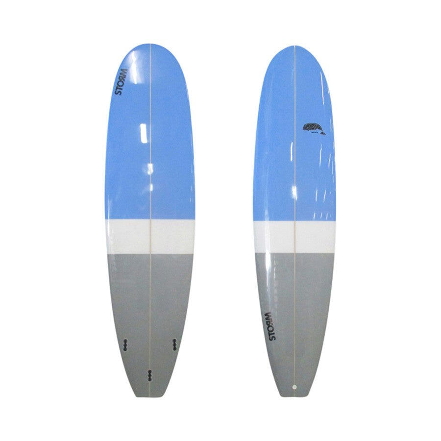 Storm - Storm Surfboard - Mini Malibu - 7'2 - Beluga Lb22 - Planche De Surf - Multicolore - Taille Unique - Decathlon