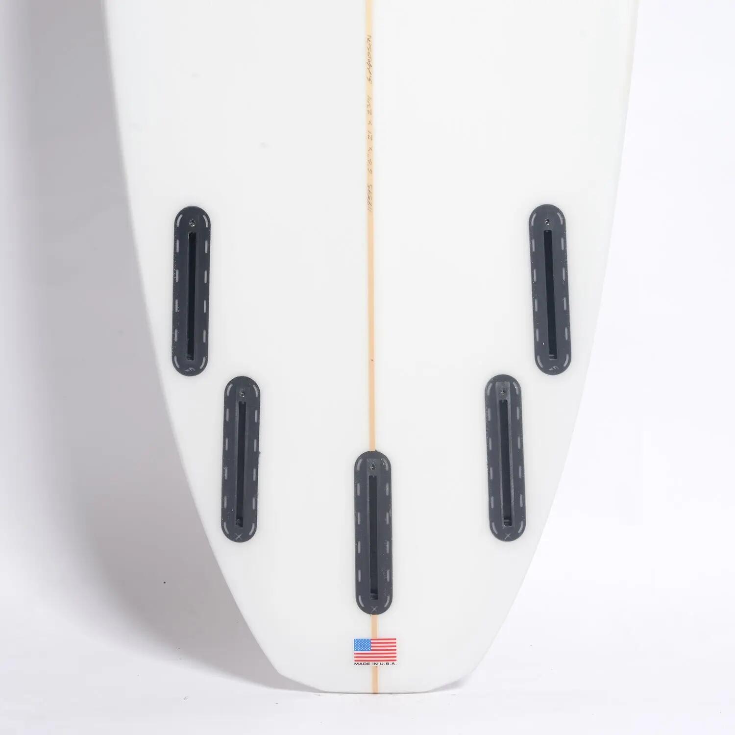 STEWART Surfboards - 949  6'6 (PU) - Clear 4/4
