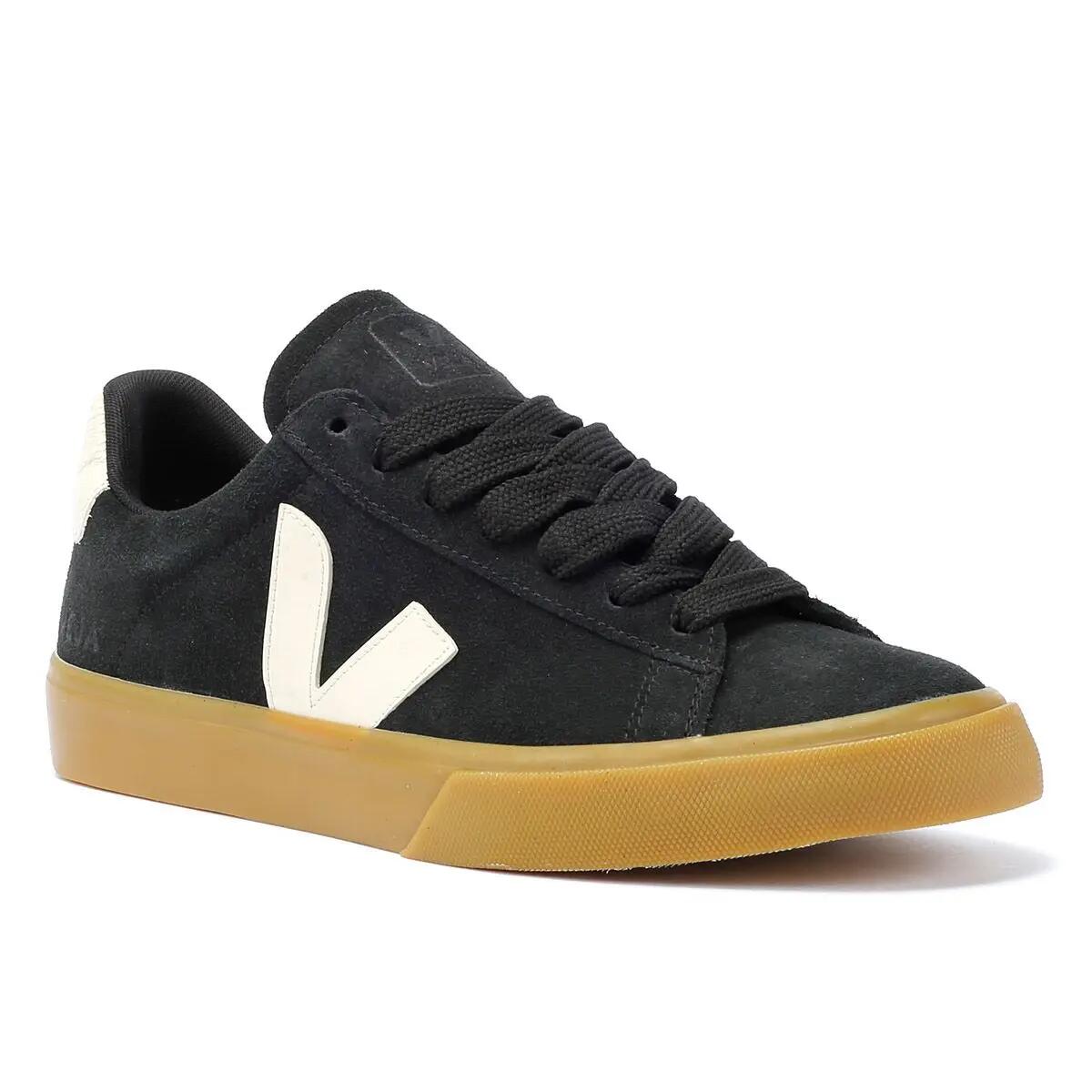 Veja Campo Suede Men's Black Trainers 2/6
