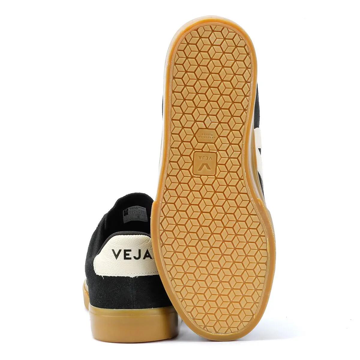 Veja Campo Suede Men's Black Trainers 4/6